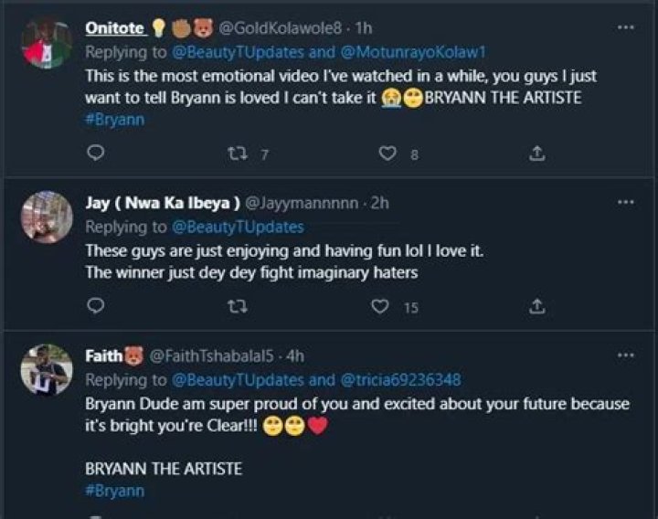 
“Beauty Thinks I’m The Reason Why She Left The Big Brother House “- Ilebaye Says 