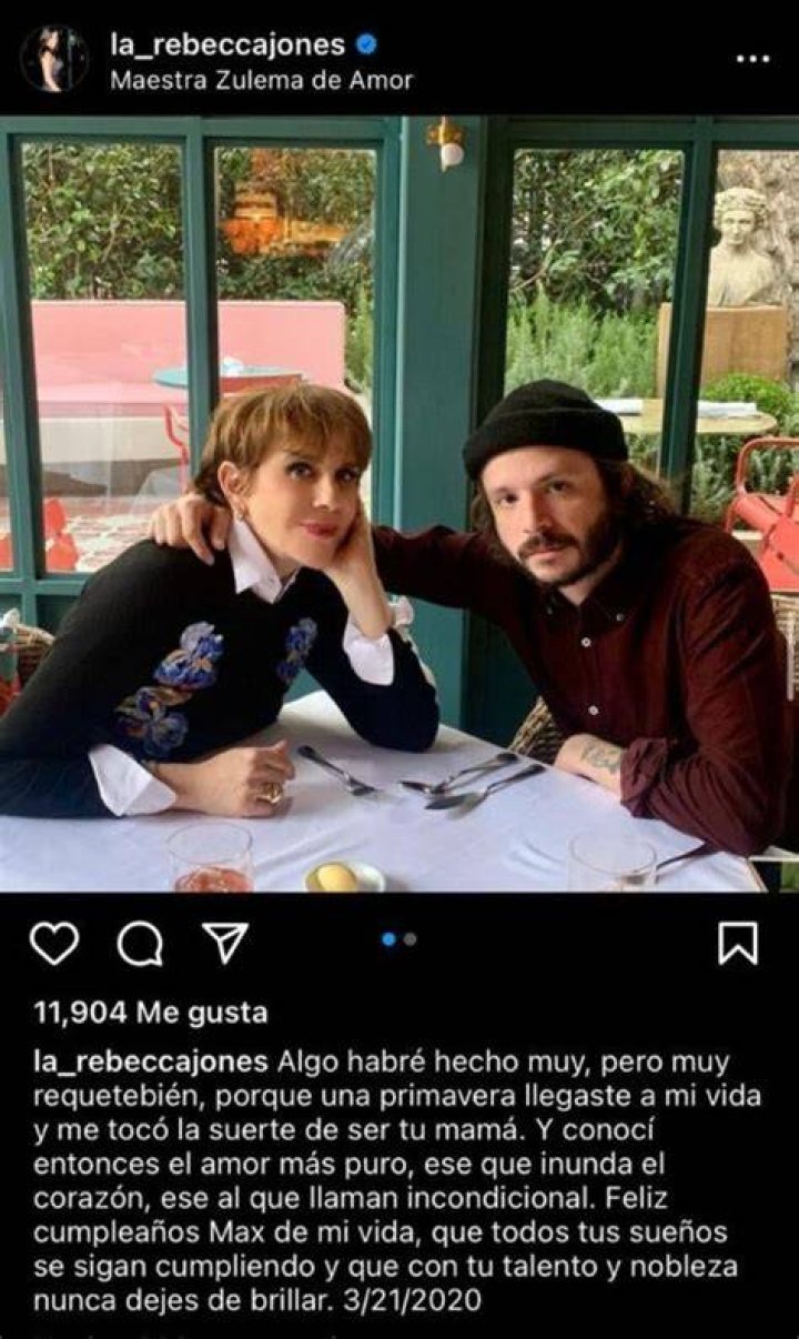 
Maximiliano Camacho Jones Is Rebecca Jones’ Son With Alejandro Camacho 