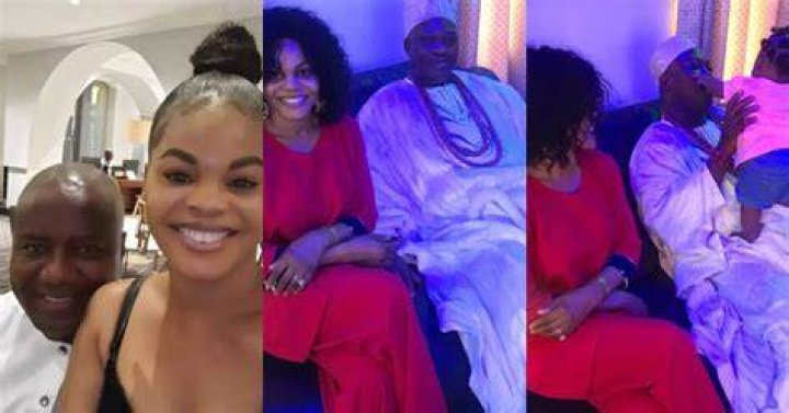 
Mercy Aigbe’s Ex-husband And Wife Overwhelmed With Love As They Host Ekiti King In Their Home 