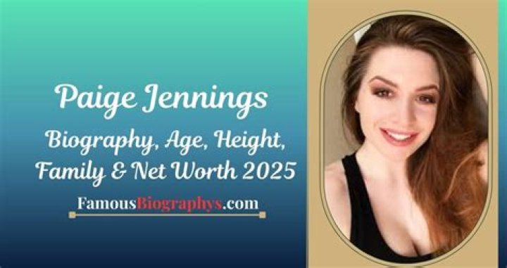 
Paige Wyatt Height, Weight, Net Worth, Age, Birthday, Wikipedia, Who, Nationality, Biography 