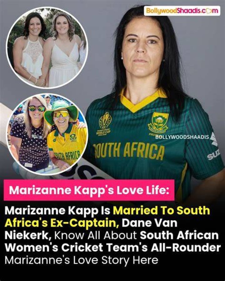 
Who Is Marizanne Kapp Partner Dane van Niekerk? 